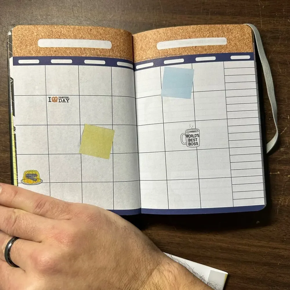 The Office: Monthly / Weekly Planner Book -Blank /Calendar Date Notes Log Dunder